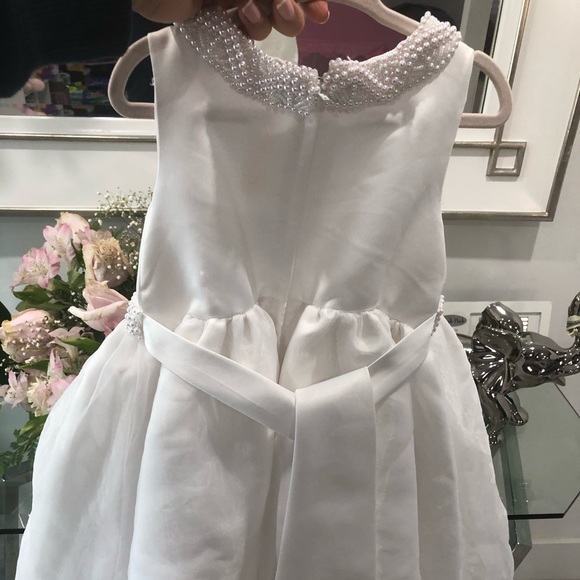 David’s Bridal flower girl dress 2T white - Picture 11 of 11